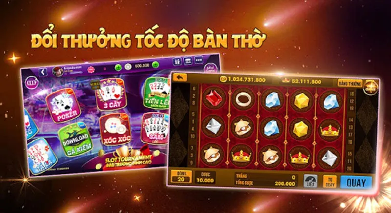 Chơi game slot đổi thưởng